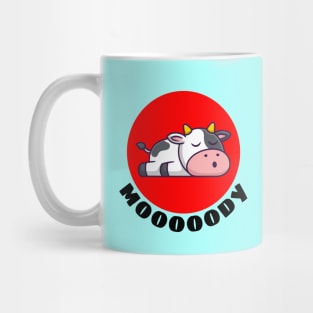 Moody Cow | Cow Pun Mug